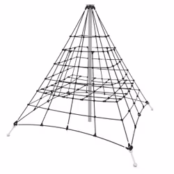 CLIMBOO Klätterpyramid Grön stolpe