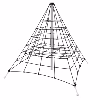 CLIMBOO Klätterpyramid Grön stolpe