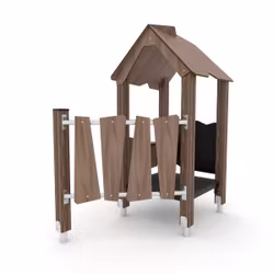 WOODEN WD lekhus med staket