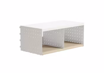 Wille vaatelokero 60 cm, 2 lokeroa