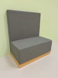 Sittmodul Snake 100 med sockel, mellanhög rygg SH43