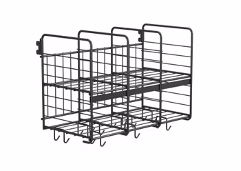 Wille hatthylla i tråd 3-fack 60 cm