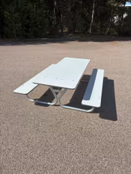 Rörvik picknickbord kompaktlaminat 200x75 H60 cm