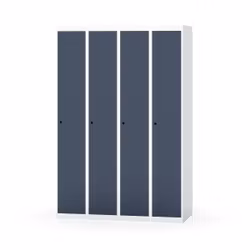 Klädskåp Novis plant tak 1:4 B120