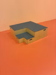 Idun 2 steg 120x120 cm
