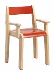 Stol Rabo Classic m. armstöd sh 34 cm