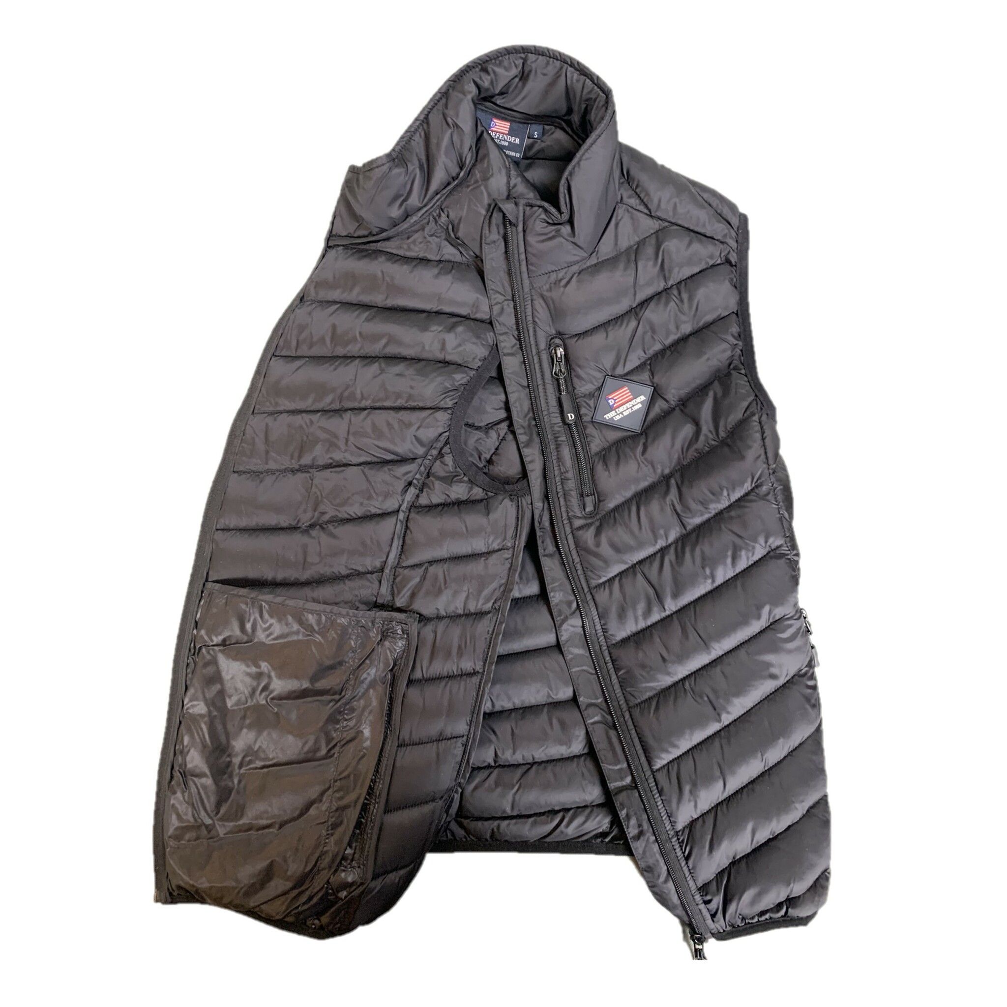 The Defender Light Vest Black