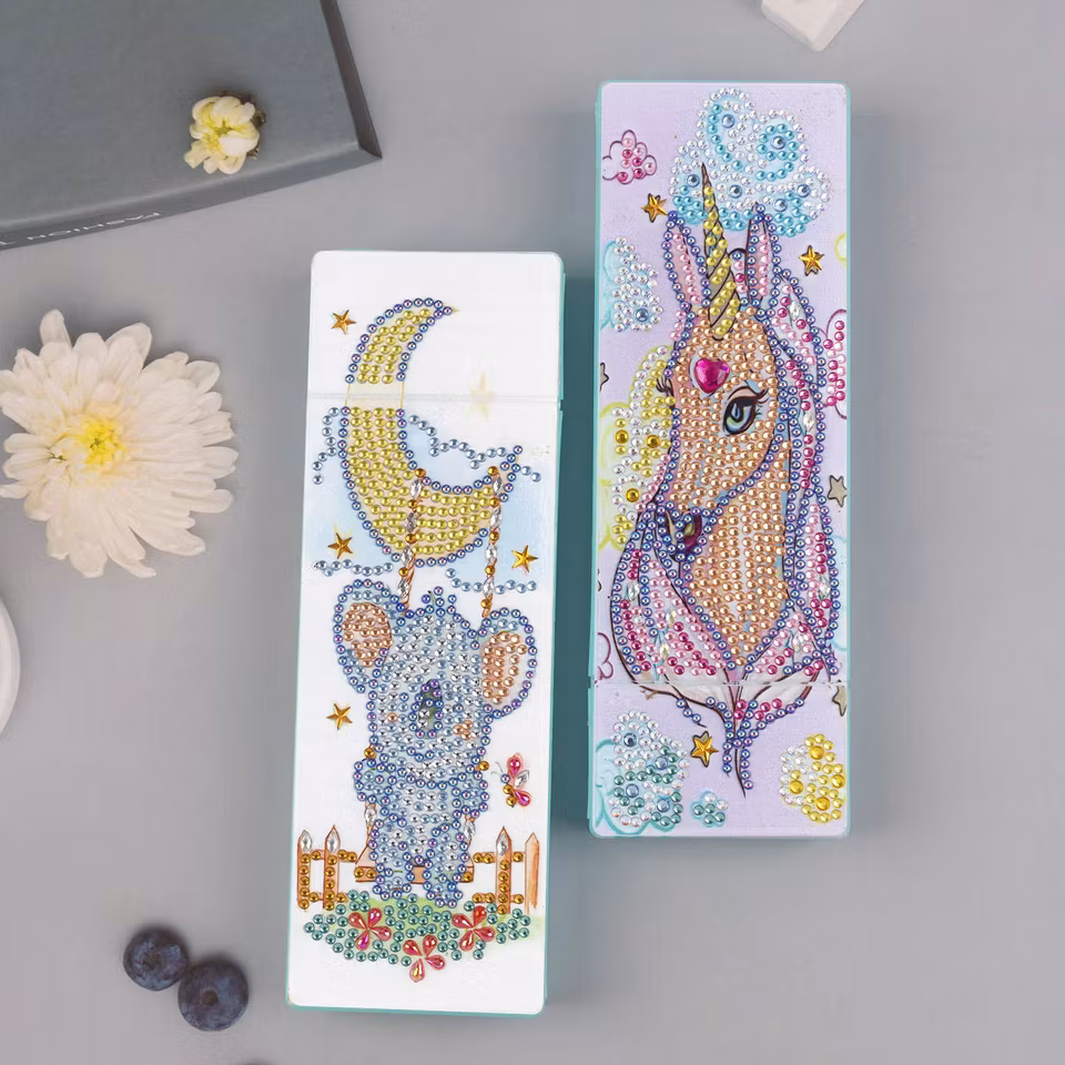 Diamond painting pennskrin, koala, unicorn
