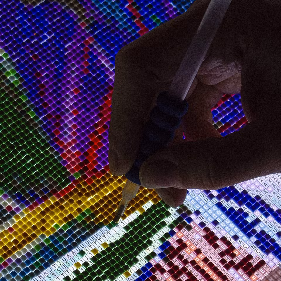 Diamond Painting Ljusplatta - 4st storlekar