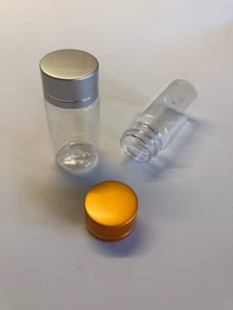 10-pack Plastburkar med metallock