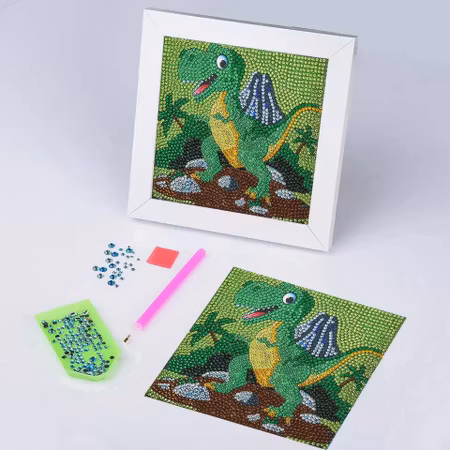 Barntavla - Dinosaurie