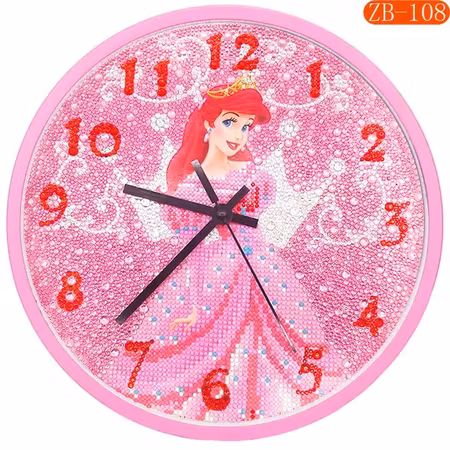 Klocka - Disneyprinsessa