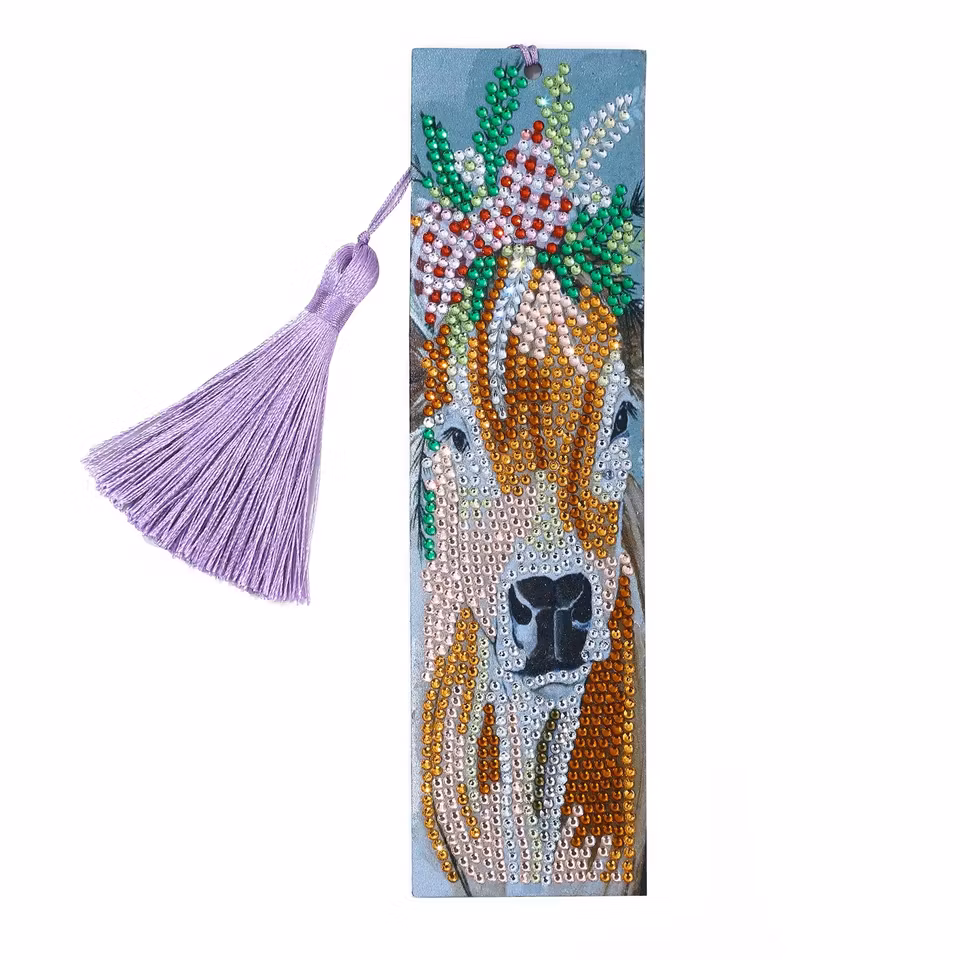 Diamond painting bokmärke, highland cuttler