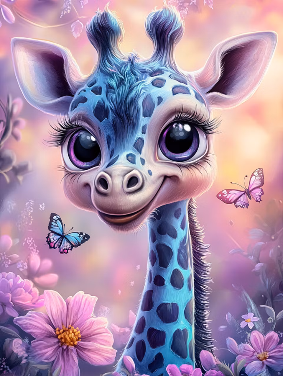 Paint By Number - Giraff 40x50cm