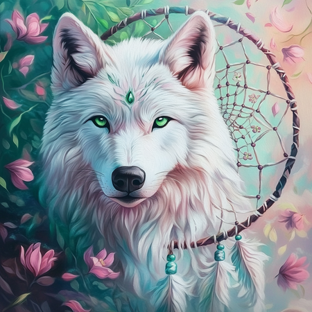 Diamond painting Resin - Andevärldens visdom 50x50cm
