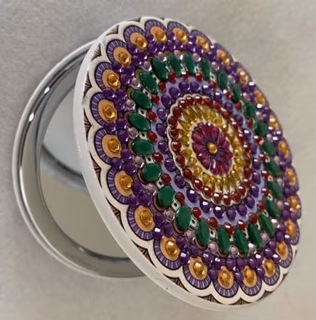 Diamond Painting Fickspegel - Mandala
