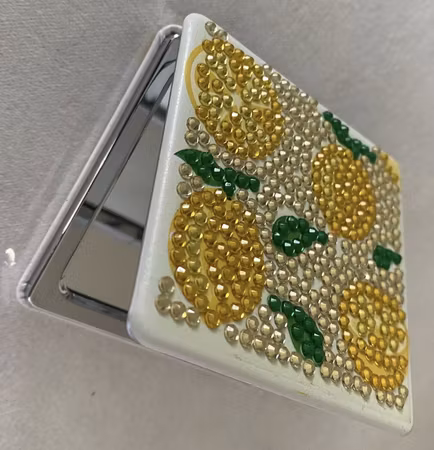 Diamond Painting Fickspegel - Citroner