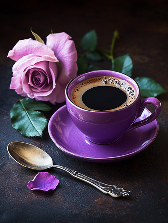 Diamond painting Resin - Kaffe med kärlek 40x50cm