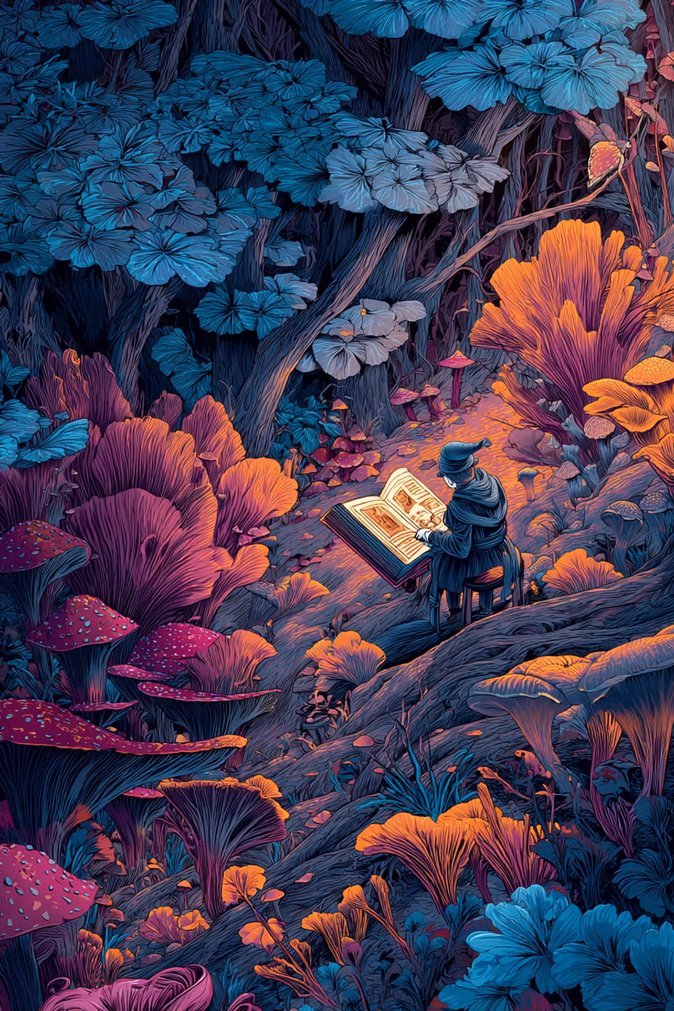 Diamond Painting - Magi i skogens hjärta (Beställningsvara)