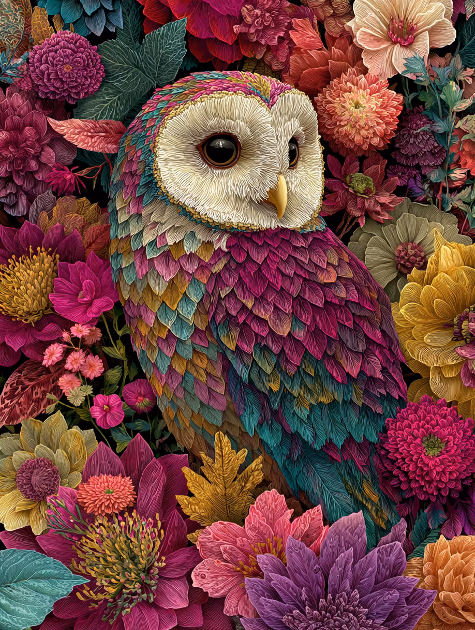 Diamond Painting - Vårens vise vän (Beställningsvara)