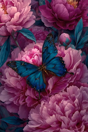 Diamond Painting - Skönhetens vingar (Beställningsvara)