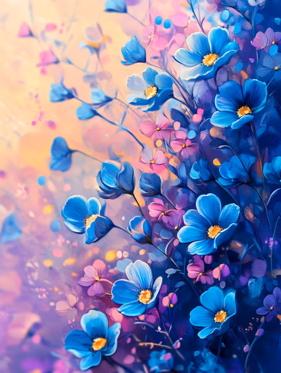 Diamond Painting - Sommaräng i färg (Beställningsvara)