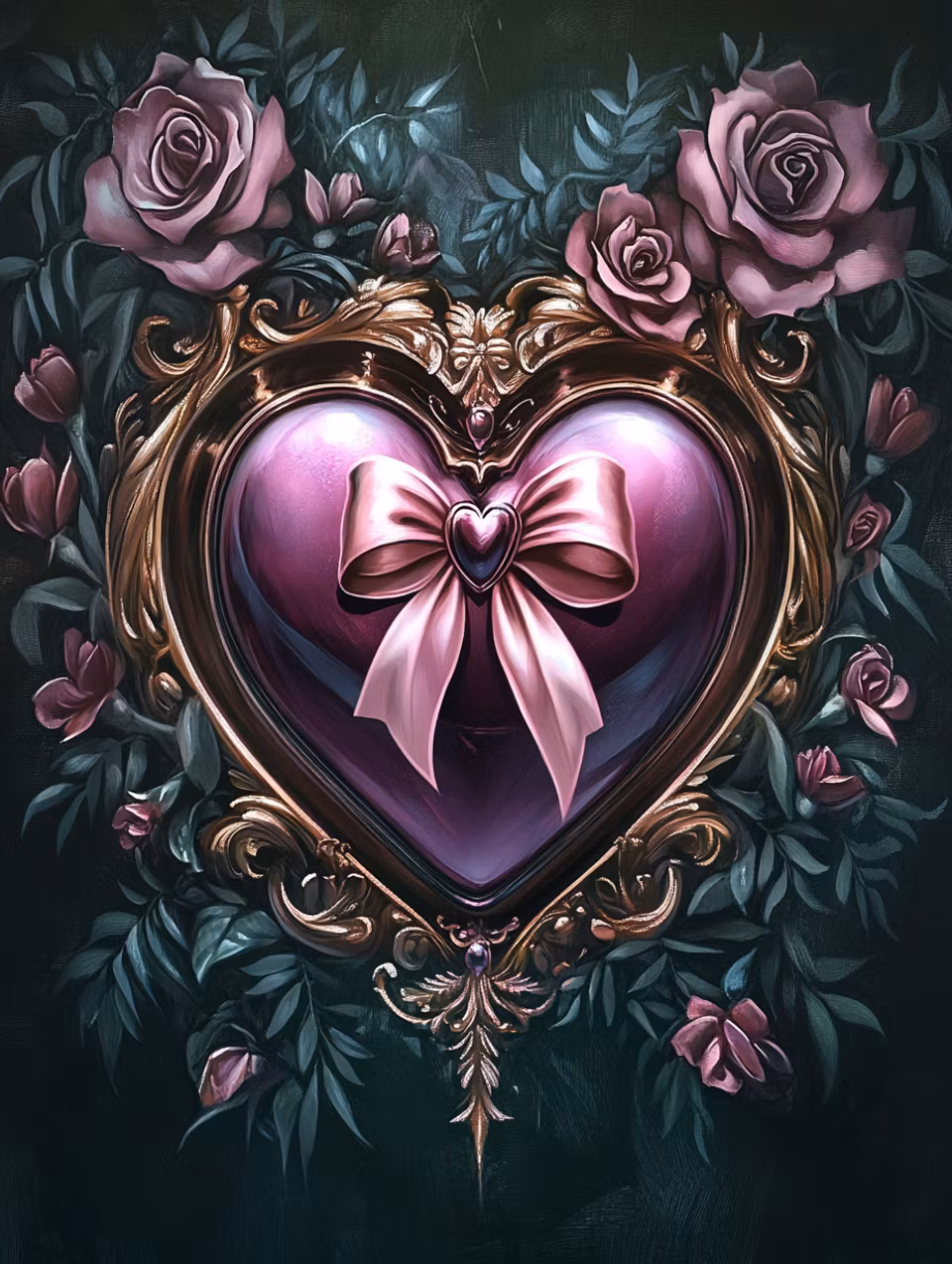 Diamond Painting - Evig romantik (Beställningsvara)