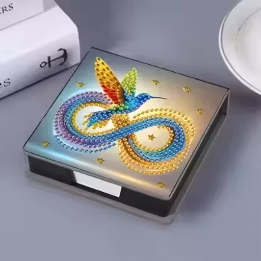 Notepad box med papper - Evighetens kolibri