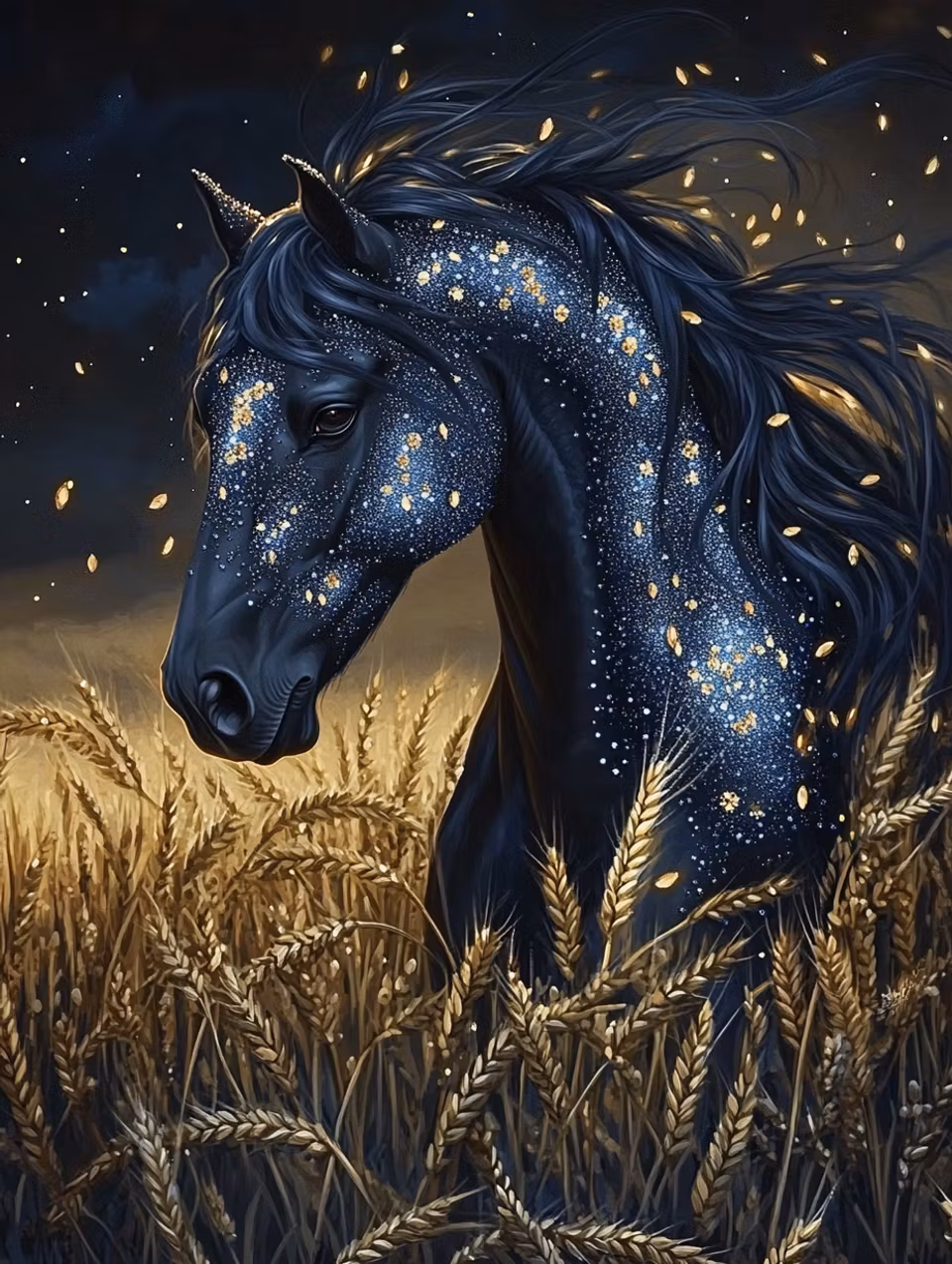 Diamond Painting - Stjärnhästen (Beställningsvara)