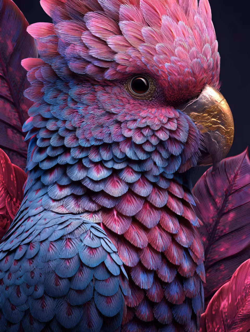 Diamond Painting - Fjäderprakt (Beställningsvara)
