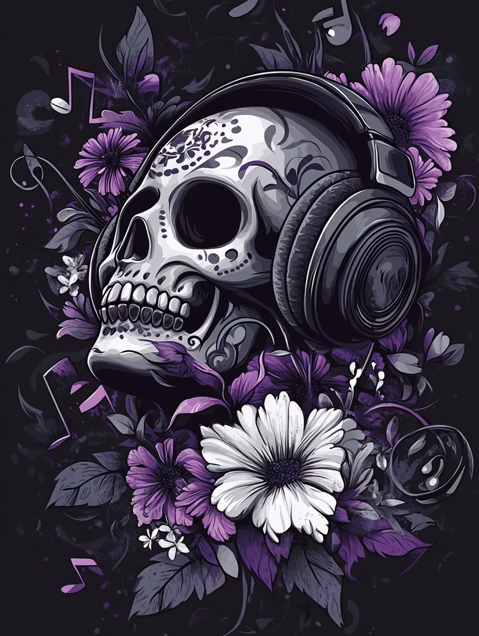 Paint by number - Rock ´n´ Bloom (Beställningsvara)