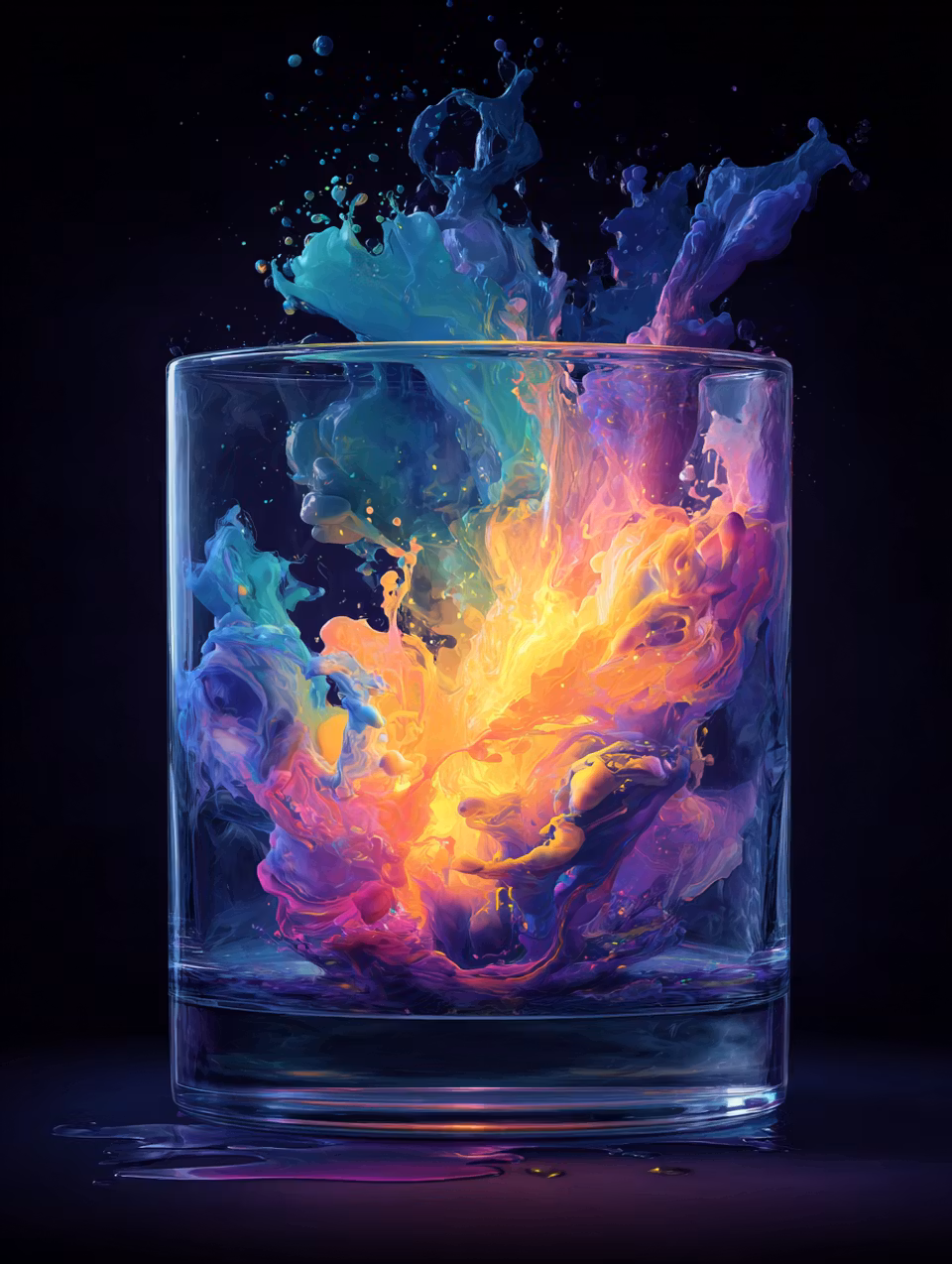 Korsstygn - Liquid Art (Beställningsvara)