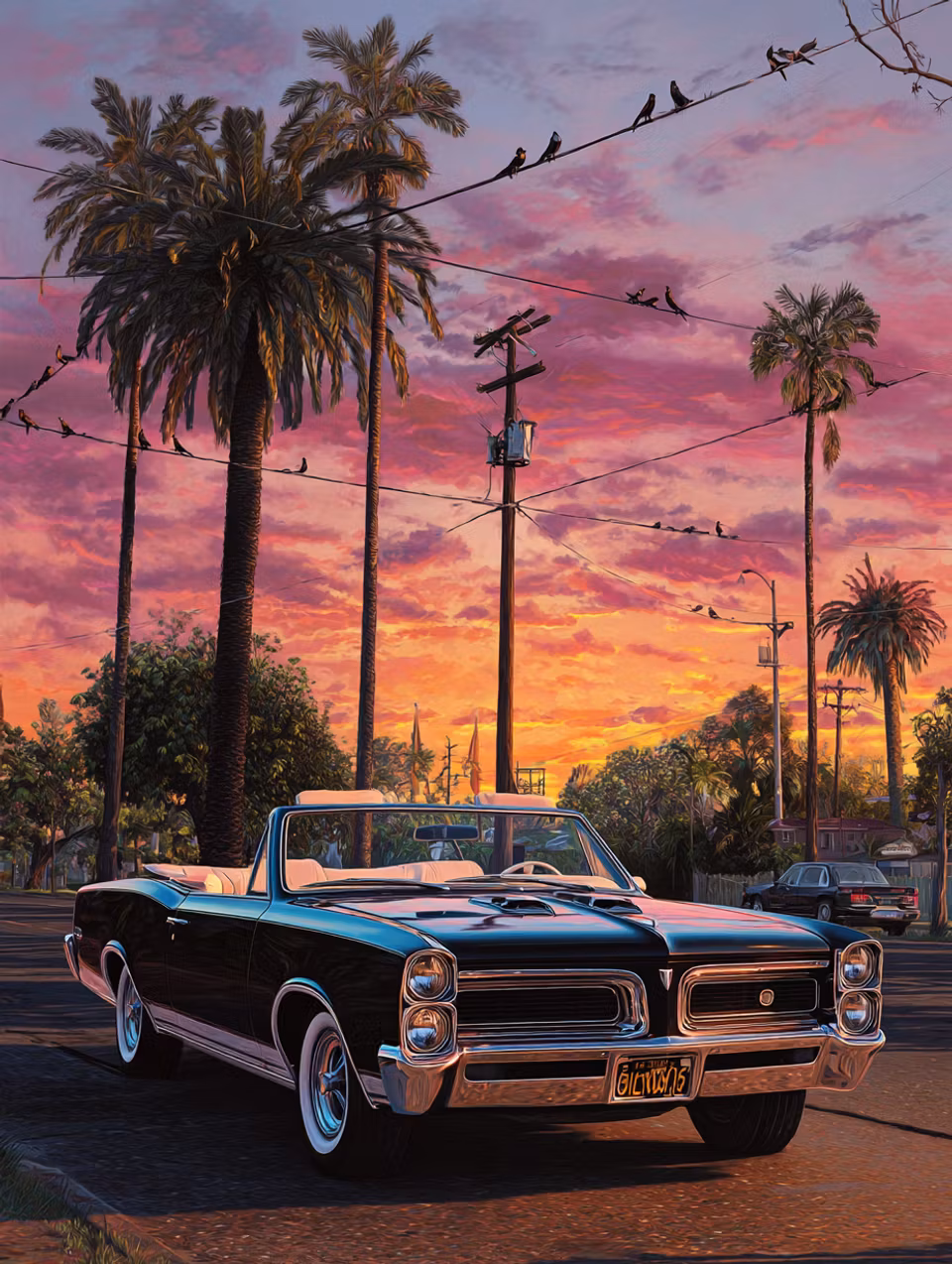 Paint by number - Californian Dream (Beställningsvara)