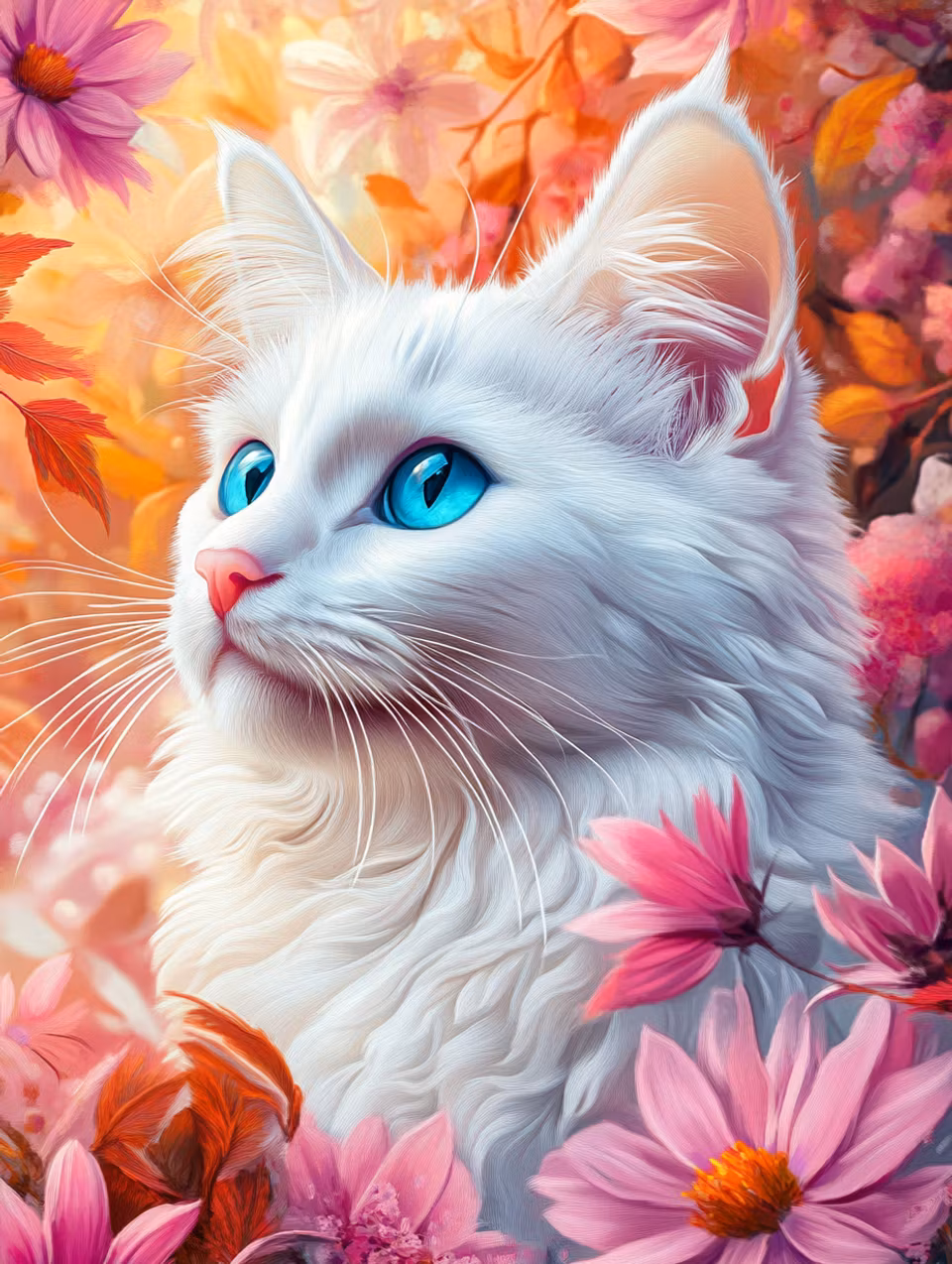 Diamond Painting - Sommarpurr (Beställningsvara)