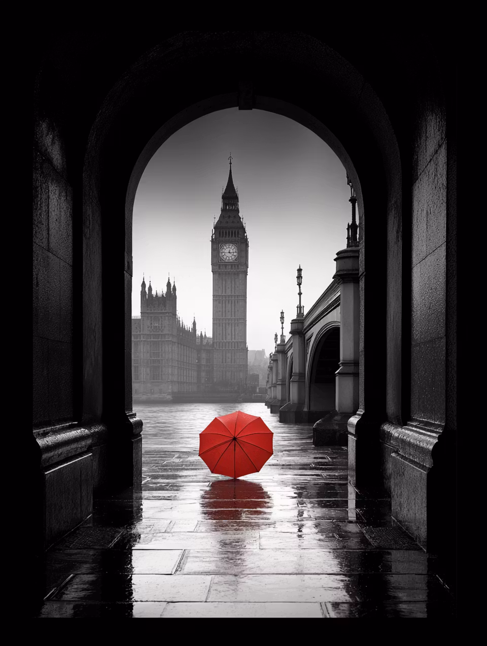 Diamond Painting - A Touch of Red (Beställningsvara)