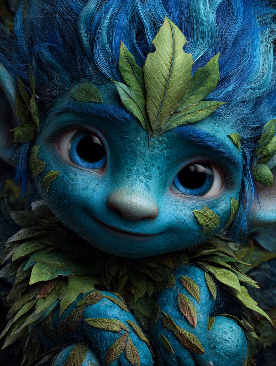 Paint by number - Skogens väsen (Beställningsvara)