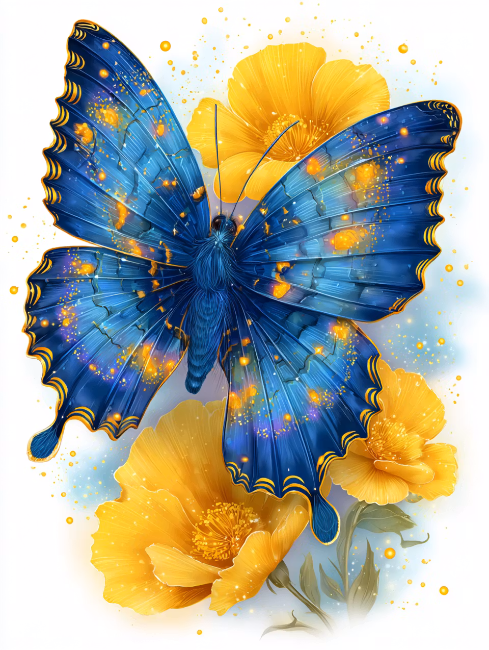 Diamond Painting - Summer Flight (Beställningsvara)