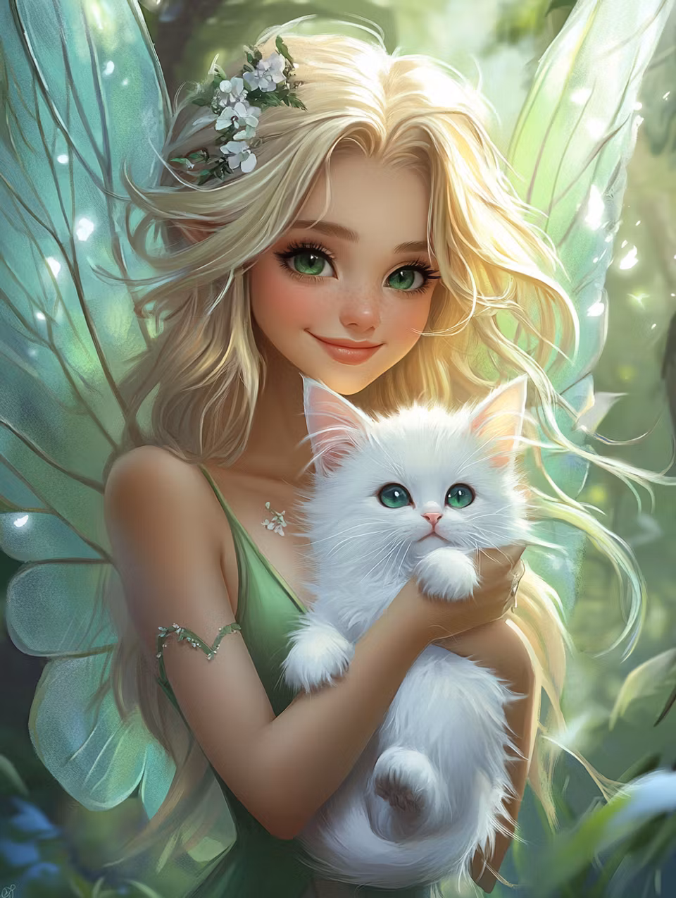 Diamond Painting - Fairy Love (Beställningsvara)