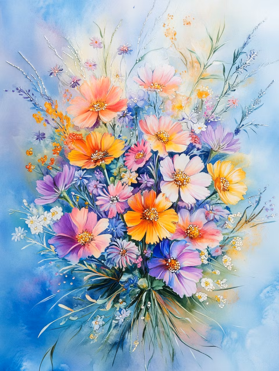 Paint by number - Pastel Harmony (Beställningsvara)