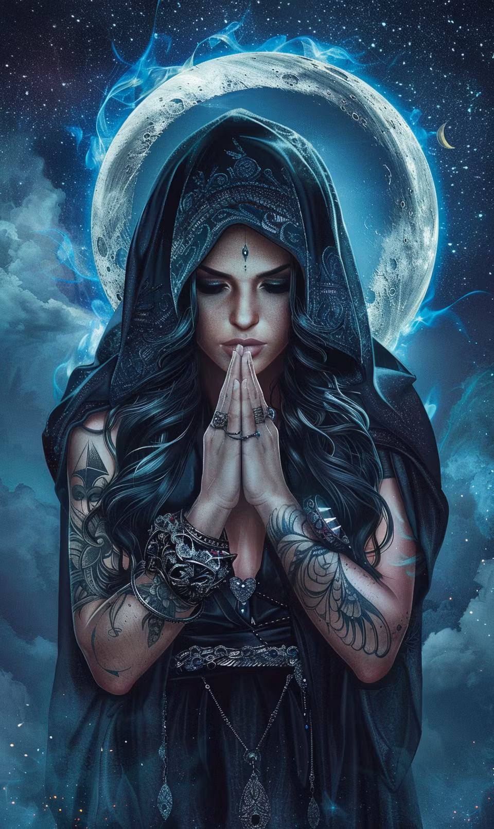 Korsstygn - Månritualens hemliga bön (Beställningsvara)