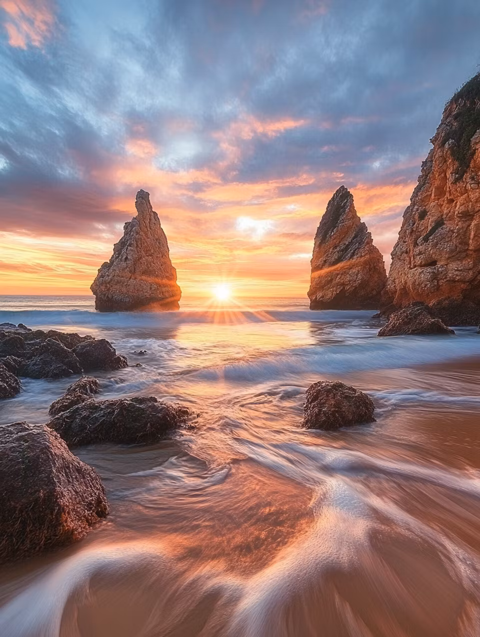 Paint by number - Morgonens magi vid havet (Beställningsvara)