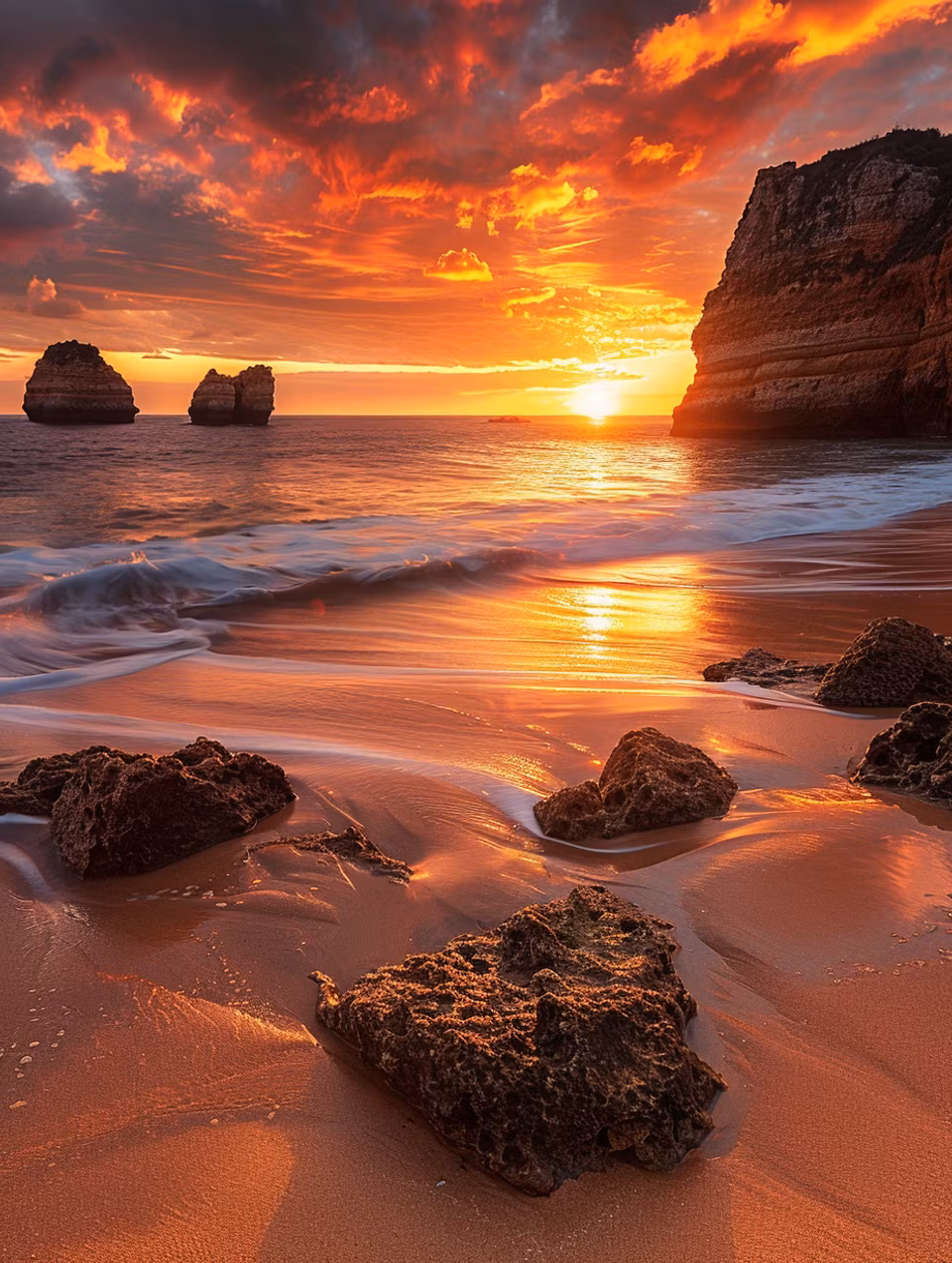 Korsstygn - Solnedgångens sista kyss (Beställningsvara)