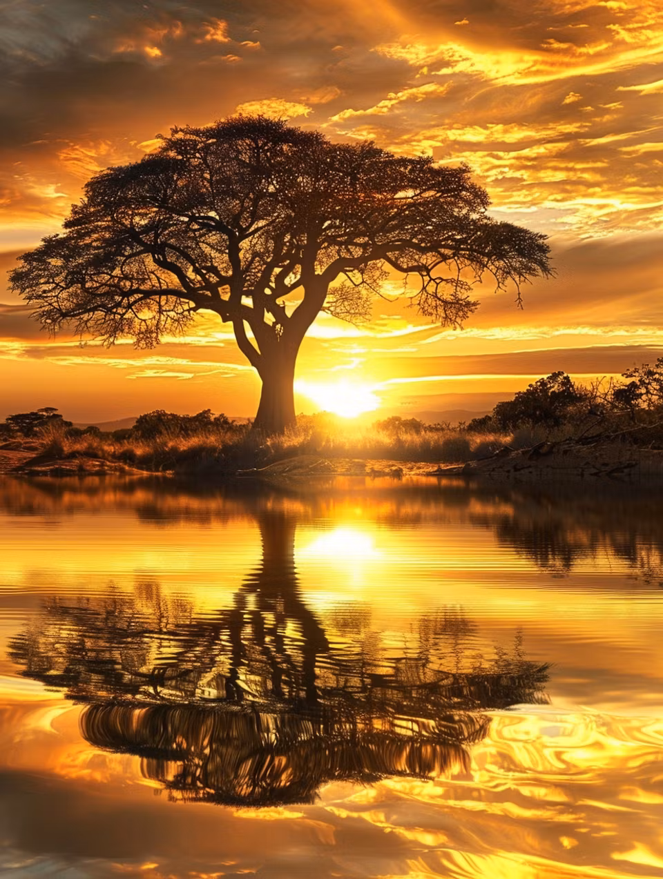 Korsstygn - Trädets gyllene ljus (Beställningsvara)