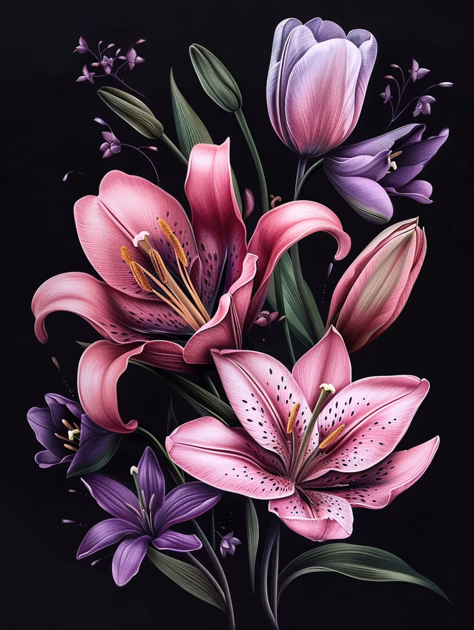 Diamond Painting - Liljornas elegans (Beställningsvara)