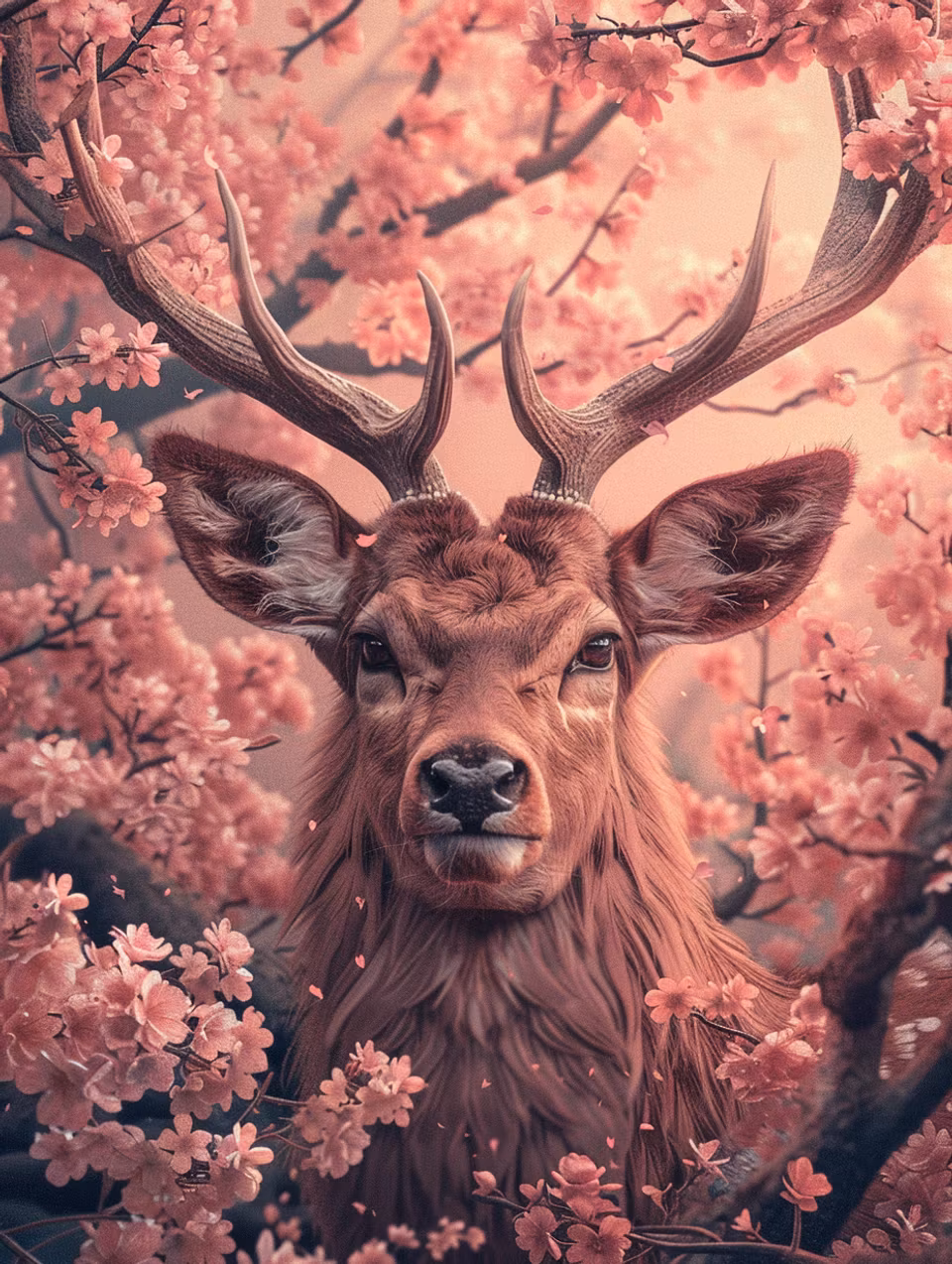 Paint by number - Körsbärsskogens konung (Beställningsvara)