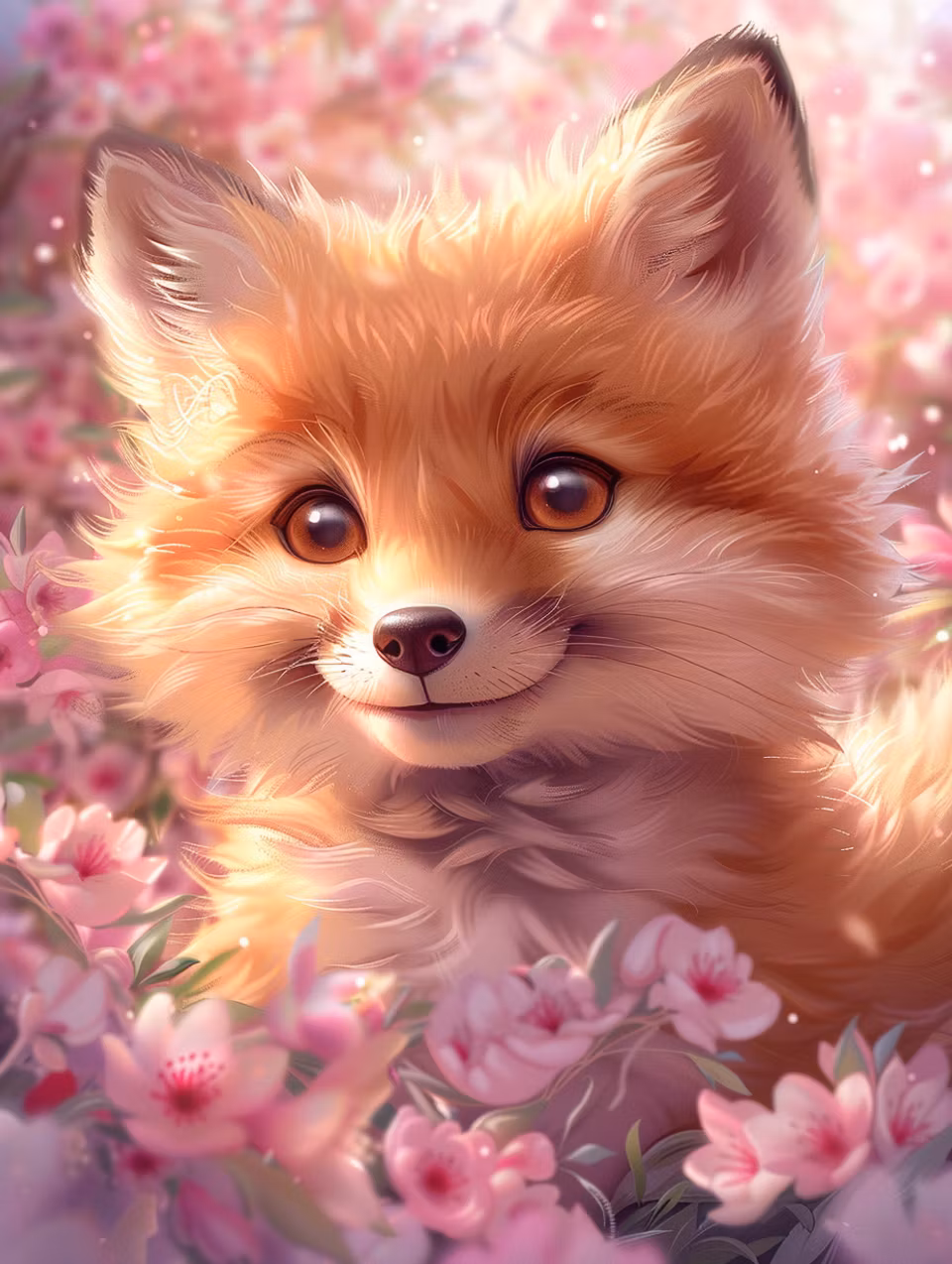 Paint by number - Blomstrande nyfikenhet (Beställningsvara)