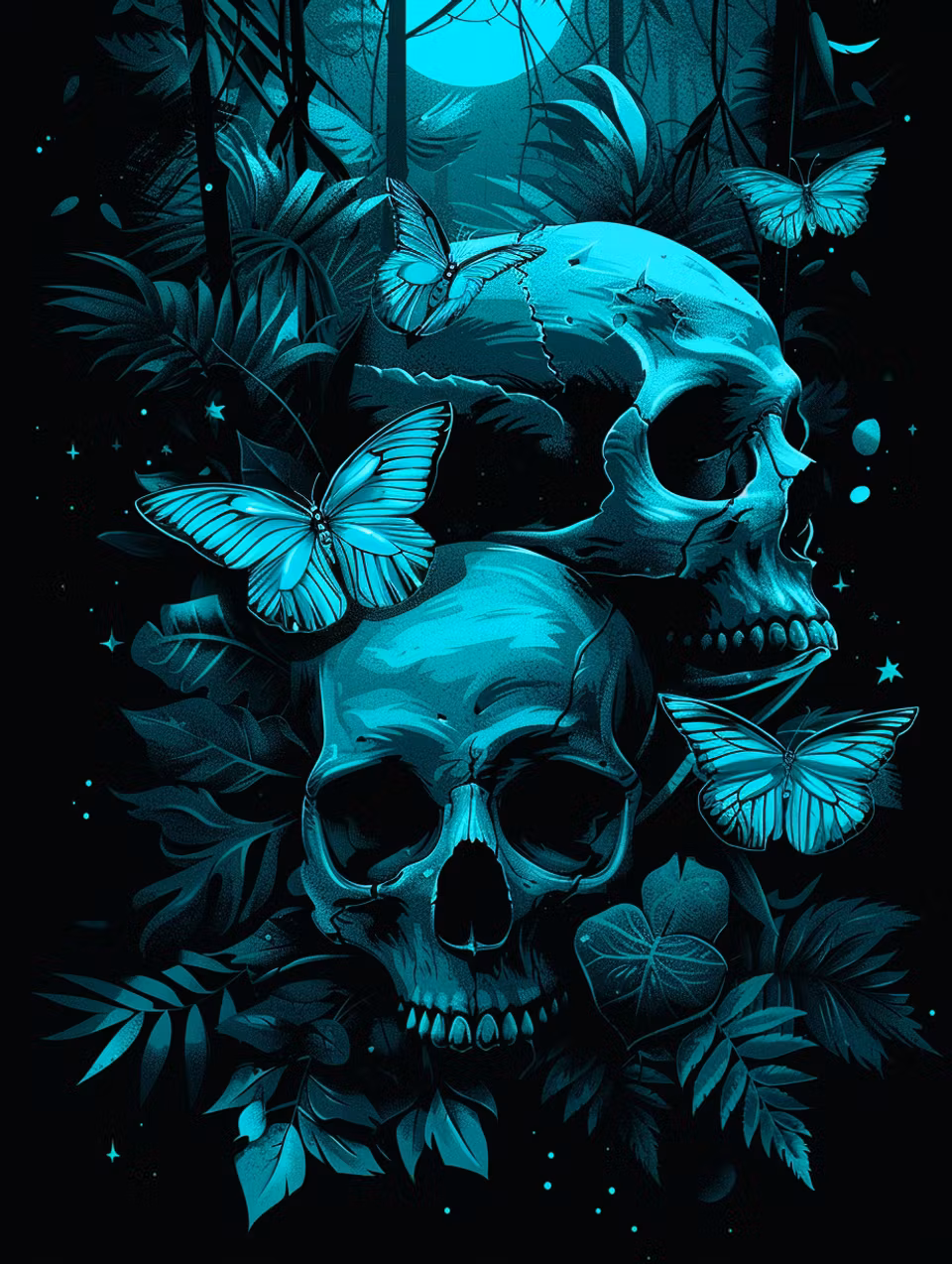 Diamond Painting - När döden dansar med livet (Beställningsvara)