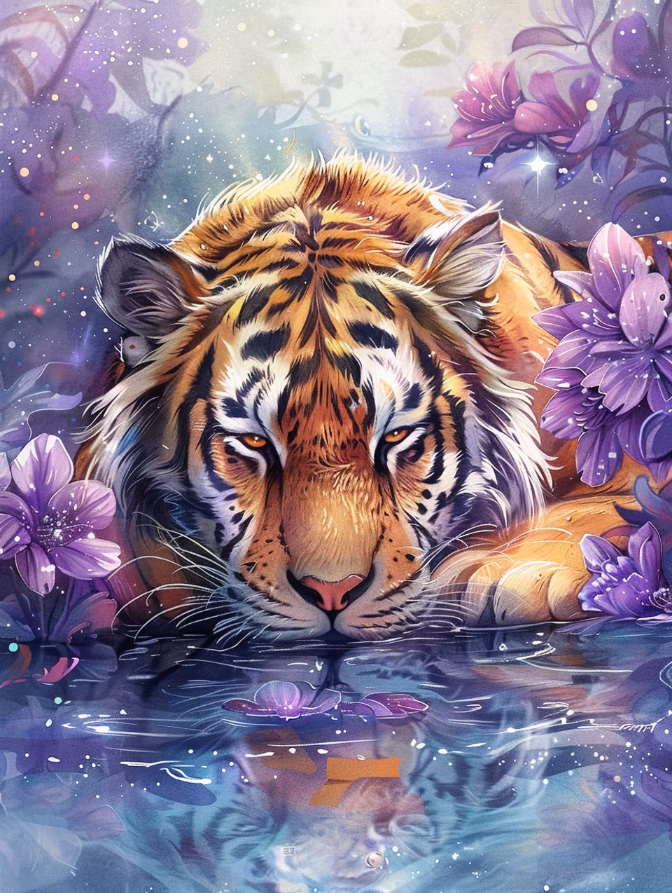 Diamond Painting - Spegel av styrka (Beställningsvara)