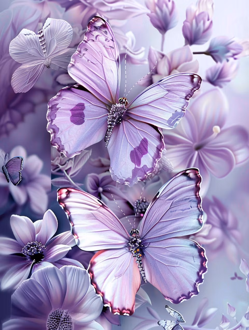 Paint by number - Lavendelns dans (Beställningsvara)