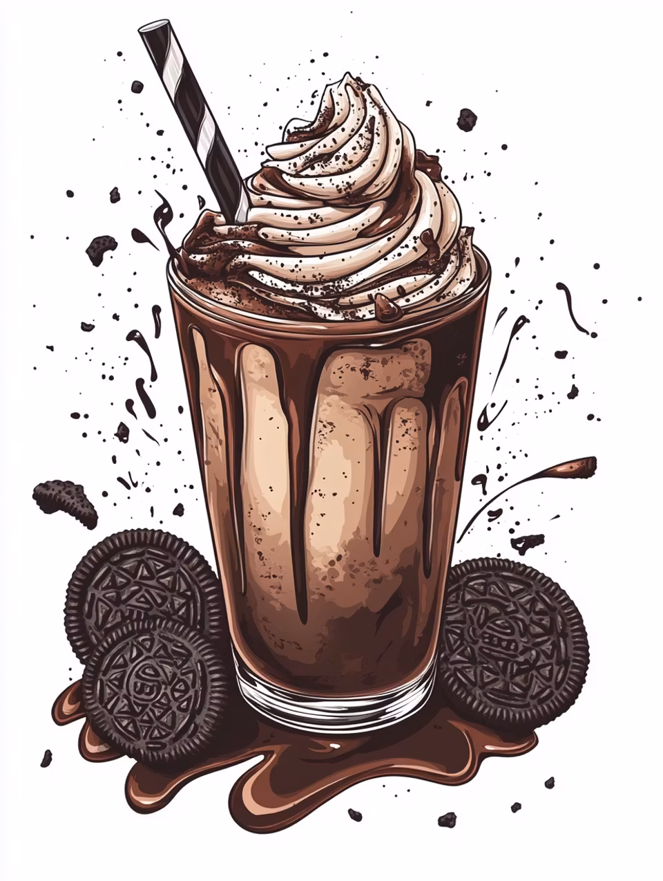 Paint by number - Smakexplosion i choklad (Beställningsvara)